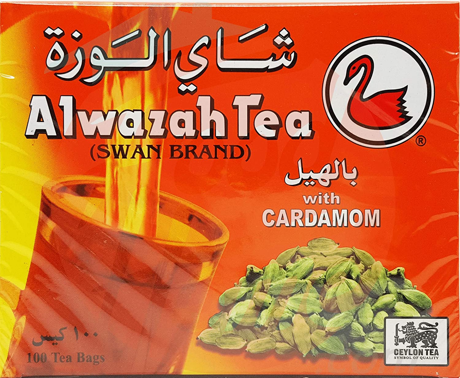 Tea Wazah w/Cardamom Tea Bags شاي الوزة بالهيل -اكياس – SHAKOMAKO