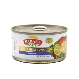 LIGHT MEAT TUNA IN WATER لحم تونا خفيف في الماء