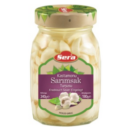 SERA GARLIC PICKLES   340ML  مخلل ثوم