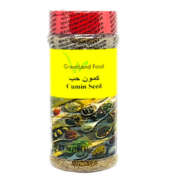 Cumin Whole كمون حب Cumin is a spice that comes from the plant known as Cuminum cyminum. This spice has an earthy, rich flavor and aroma that is often used in many Latin and Indian dishes. 6 oz Jar