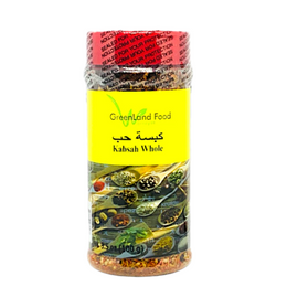 Kabsah Whole كبسة حب This spice contains a blend of flavors enough to create a mouth watering dish mixed with simply rice and chicken. This popular Saudi Arabian spice has been turned into a national item that contains an authentic taste known for its' perfectly blended flavors.  7 oz Jar
