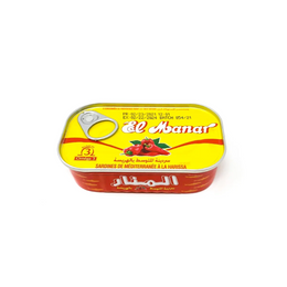 SARDINES WITH HARISSA SAUCE سردين بصلصة الهريسة